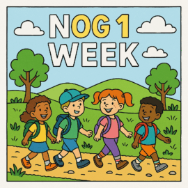 Nog 1 week, en sponsoren bedankt!