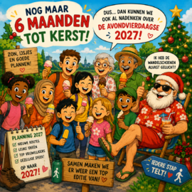 Nog 6 maanden tot kerst
